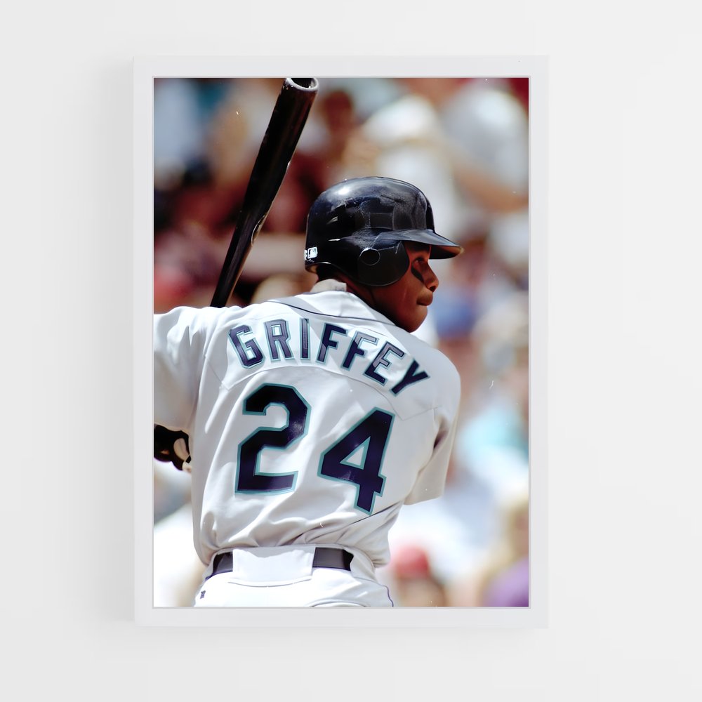 Poster Ken griffey – affiche Baseball (vue 3)
